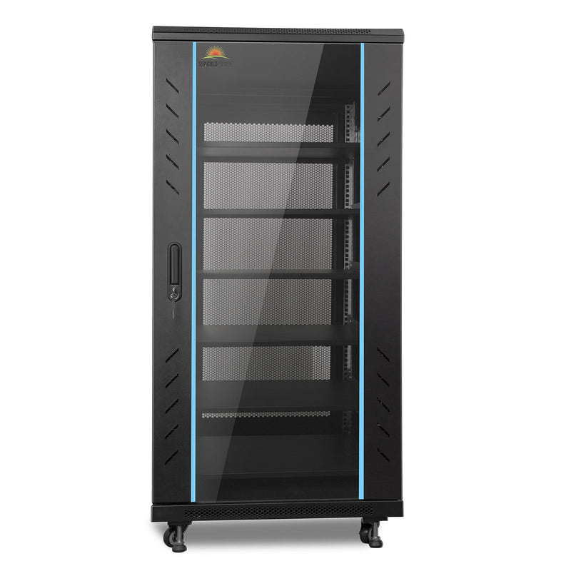 SunGoldPower Enclosed Battery Cabinet 6 Slot with Bus Bar for SG48100P/SGH48100T | SGPBR6048