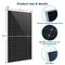 SunGoldPower 460 Watt Bifacial PERC Solar Panel SG-460WBG