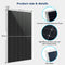 SunGoldPower 560 Watt Bifacial PERC Solar Panel SG-560WBG