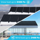 SunGoldPower 370W MONO BLACK PERC SOLAR PANEL FULL PALLET (32 PANELS) UL61730 SG-370WMBx32