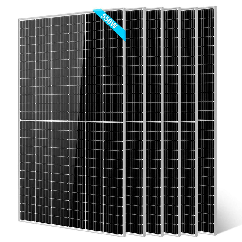 SunGoldPower 550 Watt Monocrystalline PERC Solar Panel UL61730 SG-550WM