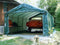 Rhino Shelters Instant Garage 12’W x 40’L x 8’H – (Extended Round Style) GA124008R-1