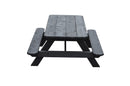 A&L Furniture Co. 4' Amish-Made Cedar Kids Picnic Table AL100C