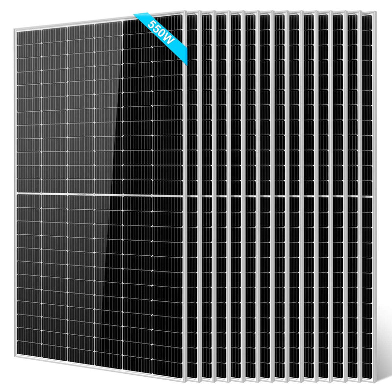 SunGoldPower 550 Watt Monocrystalline PERC Solar Panel UL61730 SG-550WM