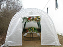 Rhino Shelters Greenhouse 14’W x 24’L x 10’H – (Round Style Greenhouse) GH142410R