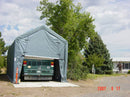 Rhino Shelters Instant Garage 14’W x 42’L x 17’H – (Peak Style) PB1442157H