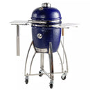 Saffire Platinum Kamado Medium Ceramic Grill and Smoker