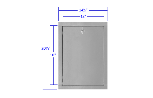 ElectriChef Island Grill Doors EC-Island-Doors