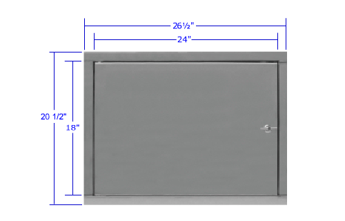 ElectriChef Island Grill Doors EC-Island-Doors