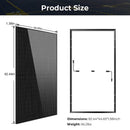 SunGoldPower 500W Mono Black PERC Solar Panel UL61730 SG-500WM