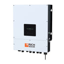 Rich Solar NOVA 8K | 8000 Watt (8kW) 48V Split Phase Hybrid Inverter | 8000W PV Input, 6000W Continuous Output 120/240V | Premium 8000W 48V Hybrid Inverter for Cabins, ADUs, Tiny Homes, Residential, Agriculture, Off-Grid, On-Grid | UL Certified