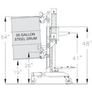 Wesco Industrial Products ERGONOMIC DRUM HANDLER STANDARD MODEL - 240150