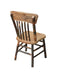 A&L Furniture Co. Amish-Made Hickory Panel Back Dining Chairs AL2501