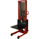 Wesco Industrial Products  24" X 24" PLATFORM 21" O.D. FIXED BASE POWERED STACKER - 261076