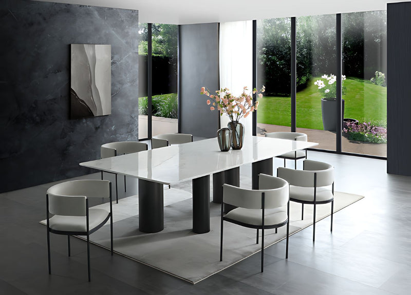 Whiteline Modern Living Envie Rectangular Dining Table DT1821