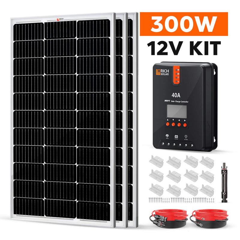 Rich Solar 300 Watt Solar Kit