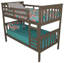 A&L Furniture Co. VersaLoft Full Mission Bunkbed AL3160