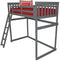 A&L Furniture Co. VersaLoft Full Mission Loft Beds with Ladders AL3330