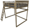 A&L Furniture Co. VersaLoft Full Mission Loft Beds with Ladders AL3330