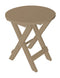 A&L Furniture Co. Amish-Made Poly Folding Bistro Tables AL4010