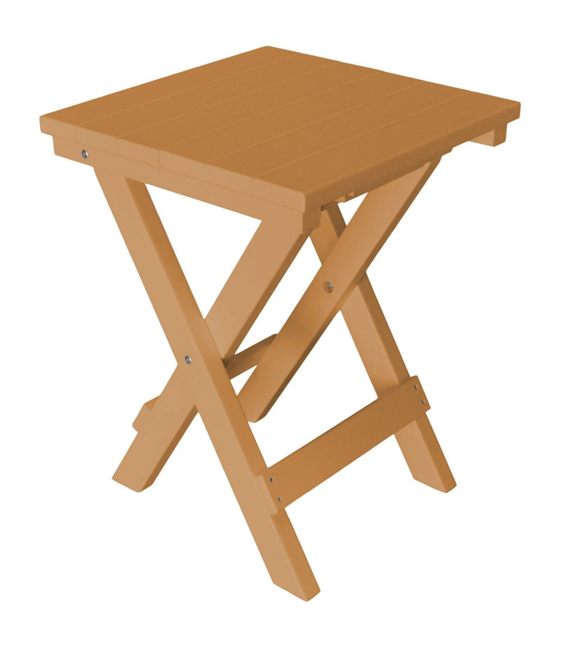 A&L Furniture Co. Amish-Made Poly Folding Bistro Tables AL4010