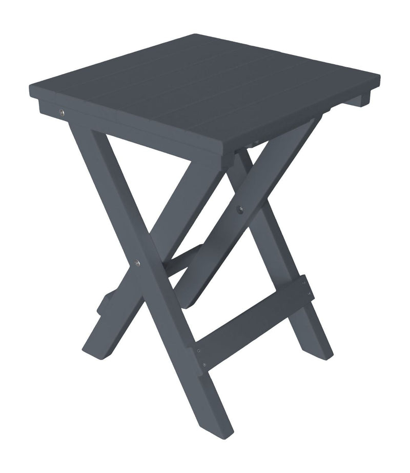 A&L Furniture Co. Amish-Made Poly Folding Bistro Tables AL4010