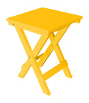 A&L Furniture Co. Amish-Made Poly Folding Bistro Tables AL4010