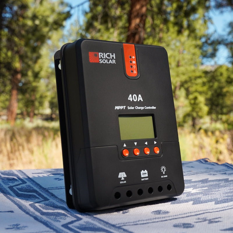 Rich Solar 40 Amp MPPT Solar Charge Controller