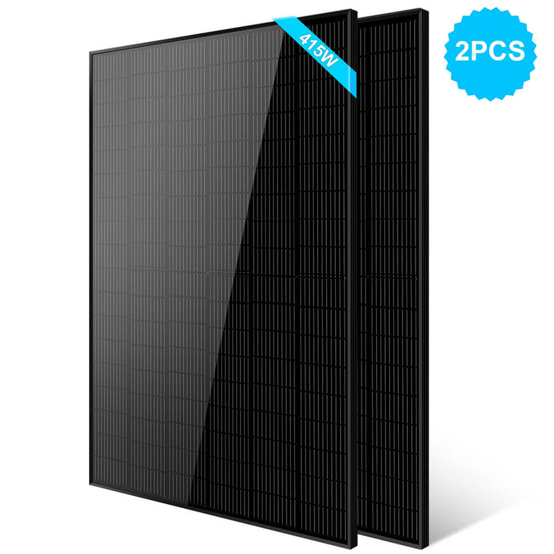 SunGoldPower 415W Mono Black PERC Solar Panel UL61730 SG-415WM