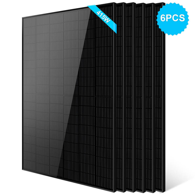 SunGoldPower 415W Mono Black PERC Solar Panel UL61730 SG-415WM