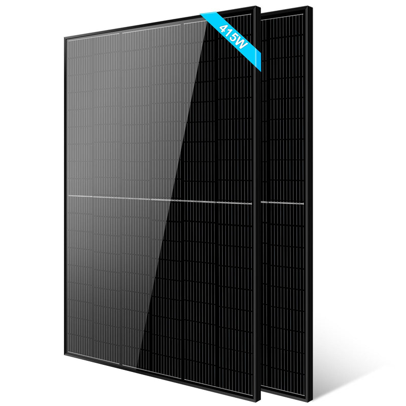 SunGoldPower 415W MONO BLACK PERC SOLAR PANEL FULL PALLET (32 PANELS) UL61730 SG-415WMx32