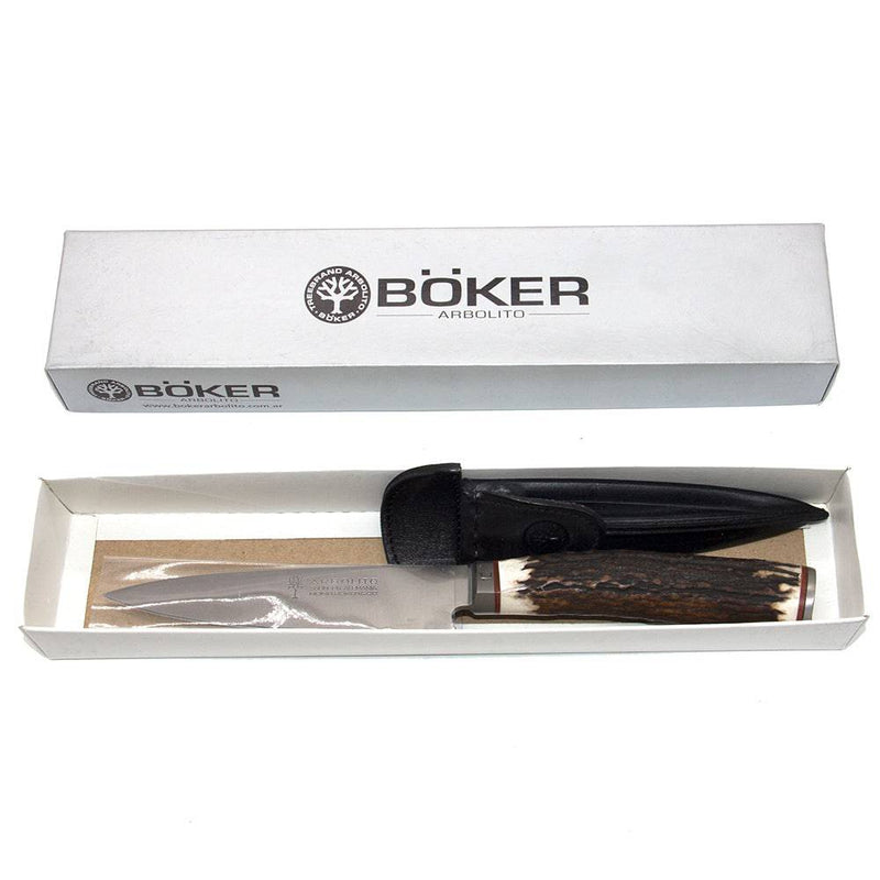 BOKER 9'' Carbon Steel Steak Knife | KF08