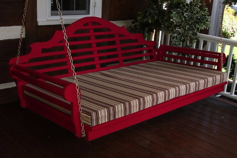 A&L Furniture Co. Amish-Made Pine Marlboro Swing Beds AL421