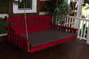 A&L Furniture Co. Amish-Made Pine Fanback Swing Beds AL431