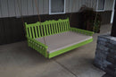 A&L Furniture Co. Amish-Made Pine Royal English Swing Beds AL461