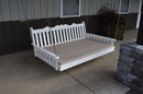 A&L Furniture Co. Amish-Made Pine Royal English Swing Beds AL461