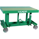 Lexco 3,000 LB. CAPACITY LONG-DECK HYDRAULIC FOOT-OPERATED LIFT TABLE- 492251