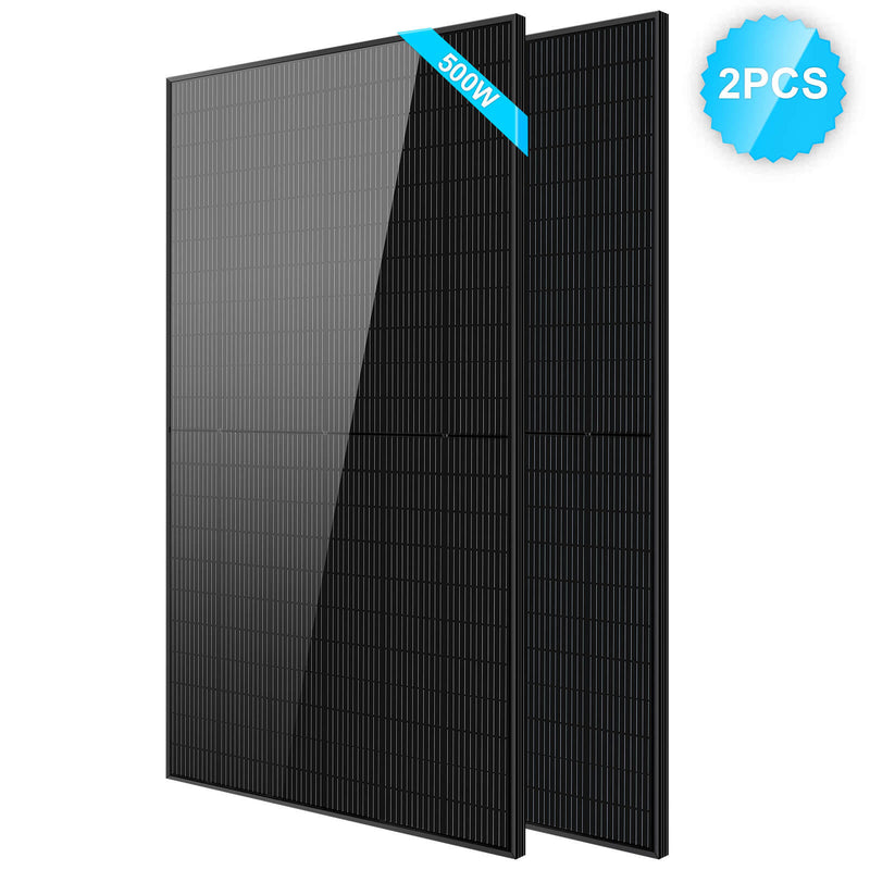 SunGoldPower 500W Mono Black PERC Solar Panel UL61730 SG-500WM