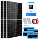 SunGoldPower Solar Kit 5000W 48V 120V output 10.24KWH Lithium Battery 2700 Watt Solar Panel SGK-5PRO