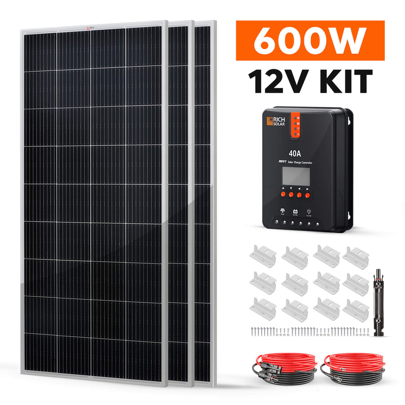 Rich Solar 600 Watt Solar Kit