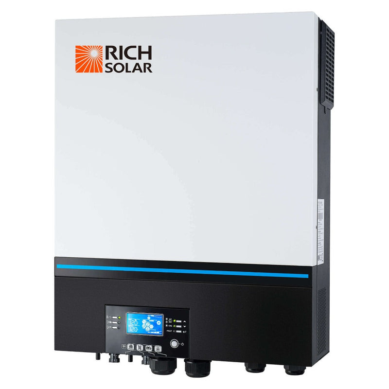 Rich Solar NOVA 6548 | 6500 Watt (6.5kW) 48 Volt Off-Grid Hybrid Solar Inverter | Premium 6500W 48