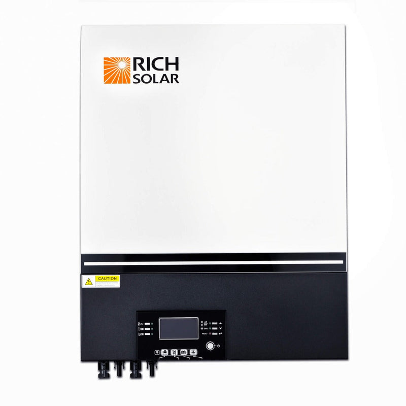 Rich Solar NOVA 6548 | 6500 Watt (6.5kW) 48 Volt Off-Grid Hybrid Solar Inverter | Premium 6500W 48