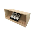 KingsBottle 7 Bottle Display Wine Cube WCD07N15T