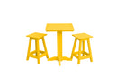 A&L Furniture Co. Amish-Made Poly Bistro Sets AL4006