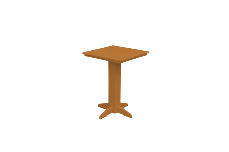 A&L Furniture Co. Amish-Made Poly Bistro Tables AL4016