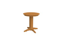 A&L Furniture Co. Amish-Made Counter-Height Round Poly Dining Tables AL4145