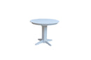 A&L Furniture Co. Amish-Made Counter-Height Round Poly Dining Tables AL4145