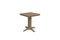 A&L Furniture Co. Amish-Made Counter-Height Square Poly Dining Tables AL4155