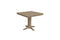 A&L Furniture Co. Amish-Made Counter-Height Square Poly Dining Tables AL4155