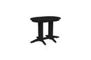 A&L Furniture Co. Amish-Made Counter-Height Oval Poly Dining Tables AL4175